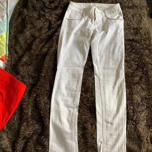 Guess white jeans